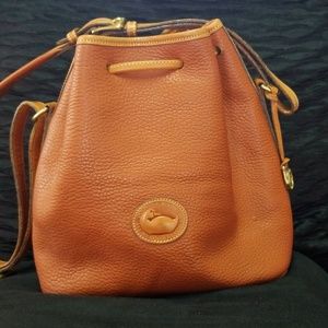 Dooney and Bourke Leather Bucket Drawstring bag